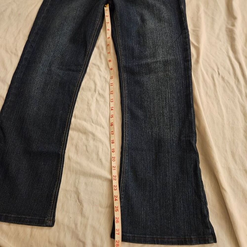 Y2K Flavour Bubblegum 10P Jeans 10S Petite Short 10 P Regular Stretch Flare NEW - Picture 7 of 9
